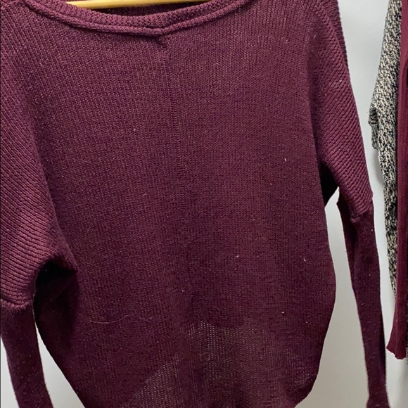 Cute Cape Juby maroon sweater Size Small - Picture 5 of 7